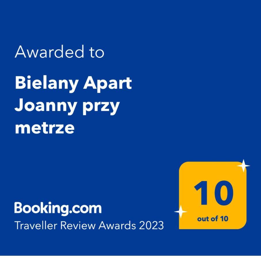 Bielany Apart Joanny Obok Metra Varsovia Exterior foto